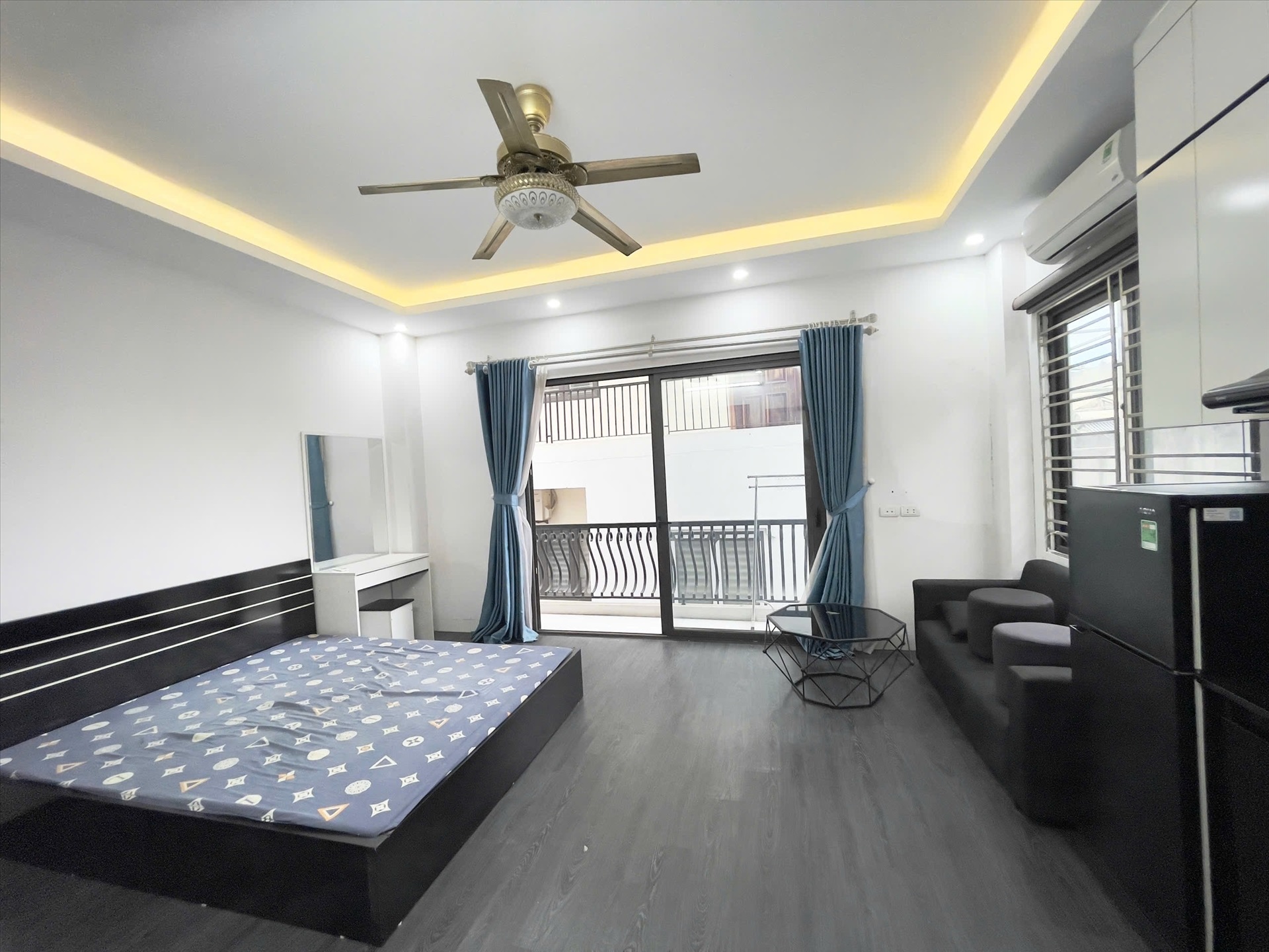 Phòng trọ Studio 35m2 tại Suha Home Lê Đức Thọ - Nam Từ Liêm - Phòng ngủ