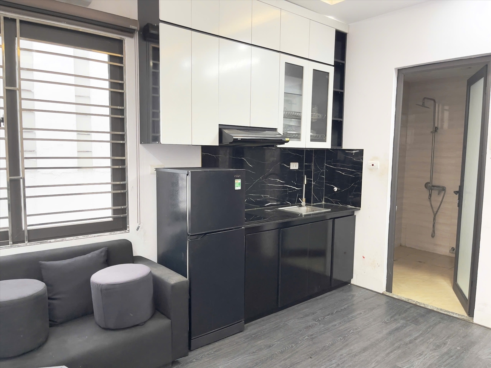 Phòng trọ Studio 35m2 tại Suha Home Lê Đức Thọ - Nam Từ Liêm - Phòng bếp