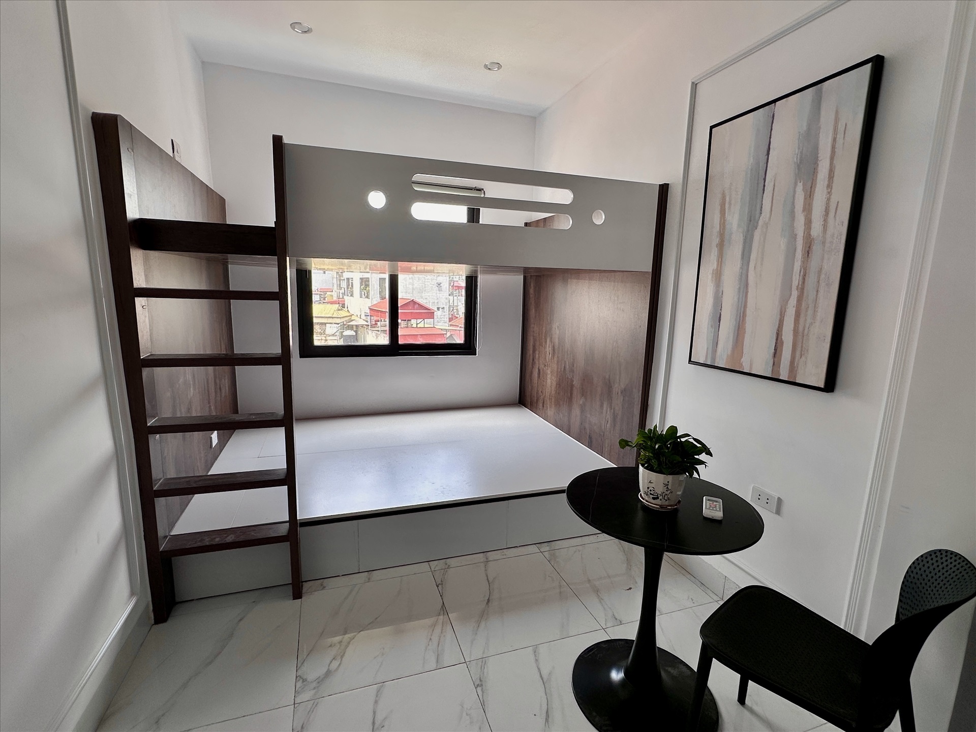 Phòng trọ Studio 25m2 tại Suha Home Xã Đàn - Đống Đa - Phòng ngủ