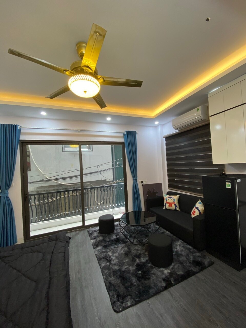 Phòng trọ Studio 35m2 tại Suha Home Lê Đức Thọ - Nam Từ Liêm - Phòng ngủ