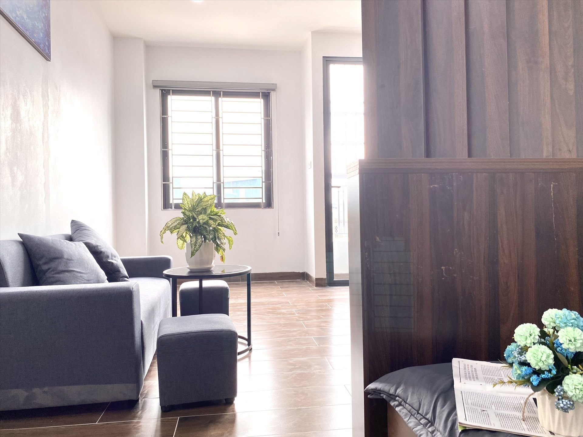 Phòng trọ 1 Phòng ngủ 40m2 tại Suha Home Mễ Trì Hạ - Nam Từ Liêm - Phòng khách