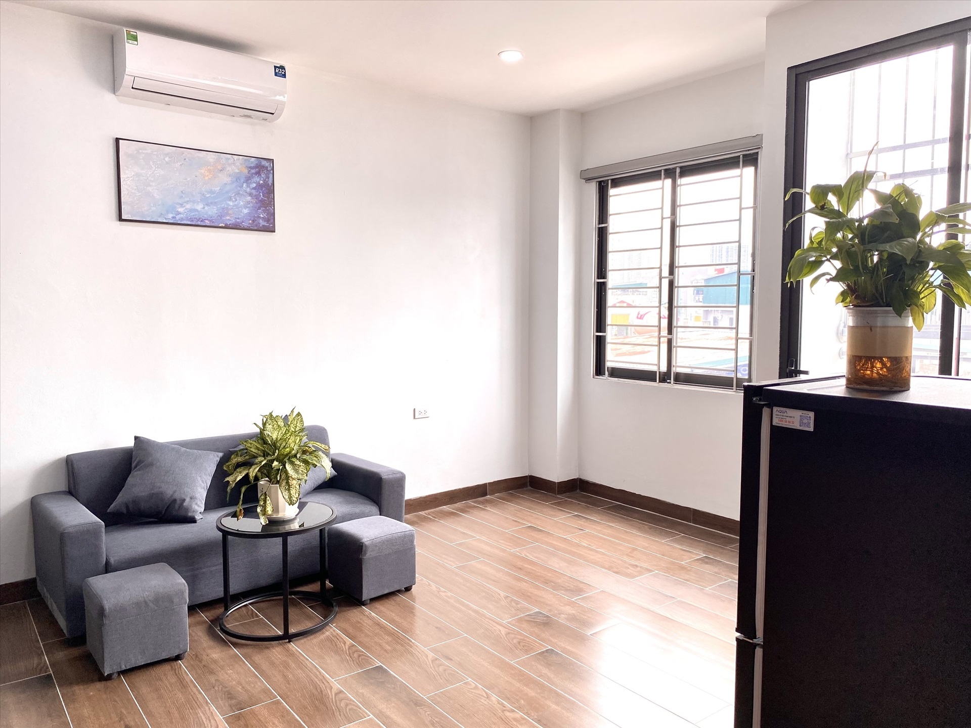 Phòng trọ 1 Phòng ngủ 40m2 tại Suha Home Mễ Trì Hạ - Nam Từ Liêm - Phòng khách