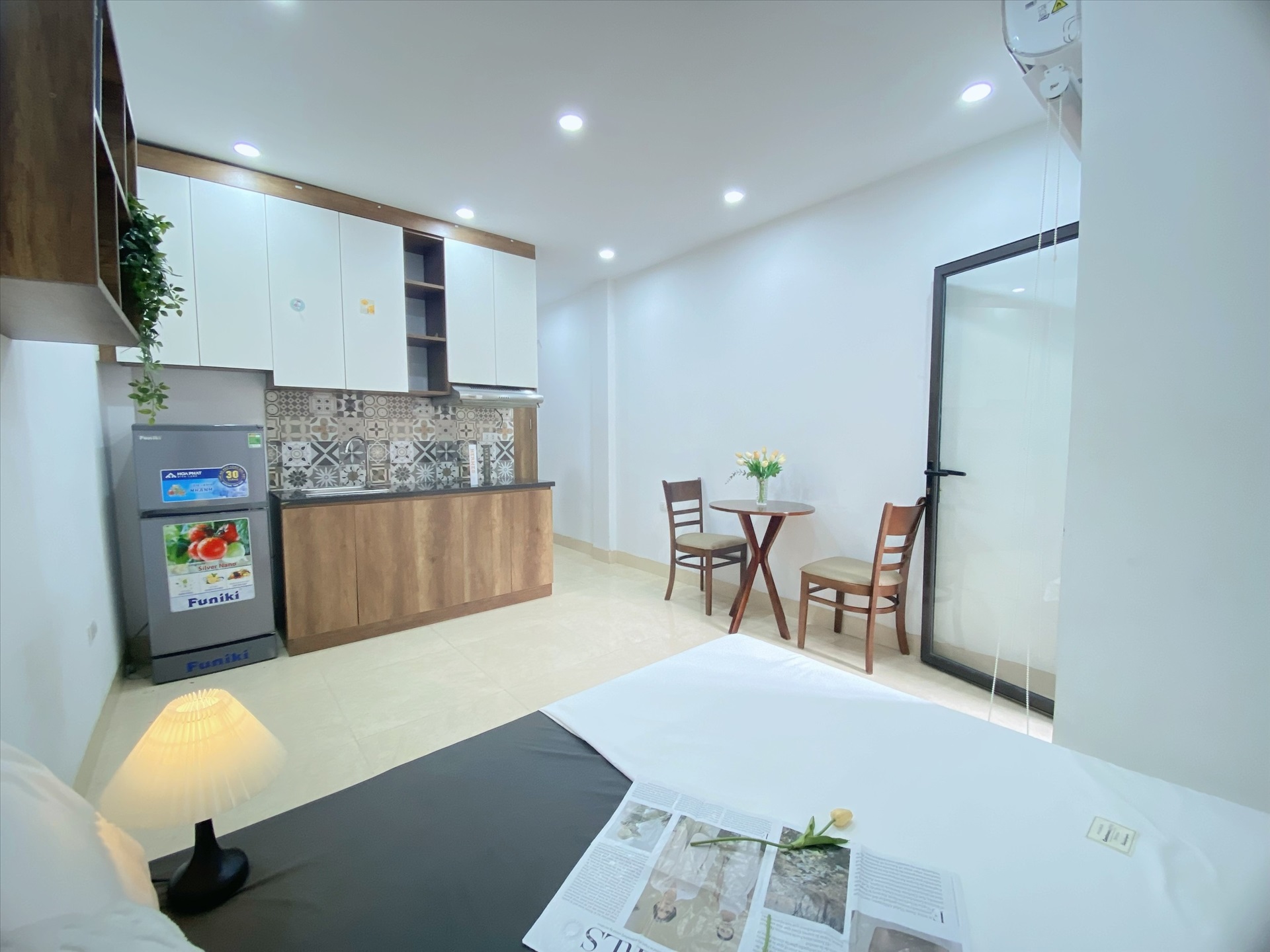 Phòng trọ Studio 20m2 tại Suha Home 1 Khương Đình - Thanh Xuân - Phòng bếp