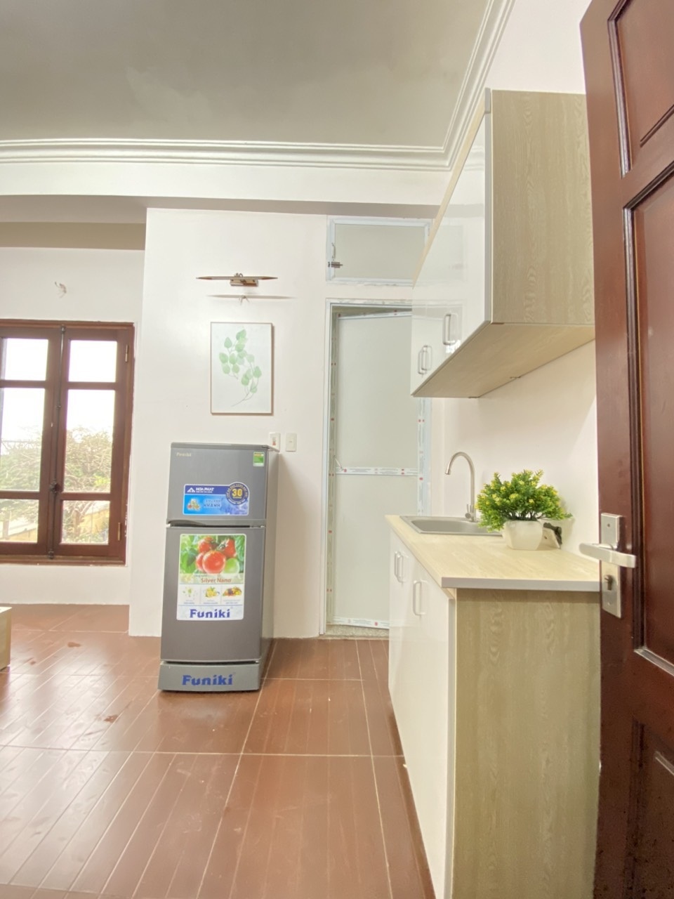 Phòng trọ Studio 23m2 tại 4PS Housing Đông Ngạc - Bắc Từ Liêm - Phòng bếp