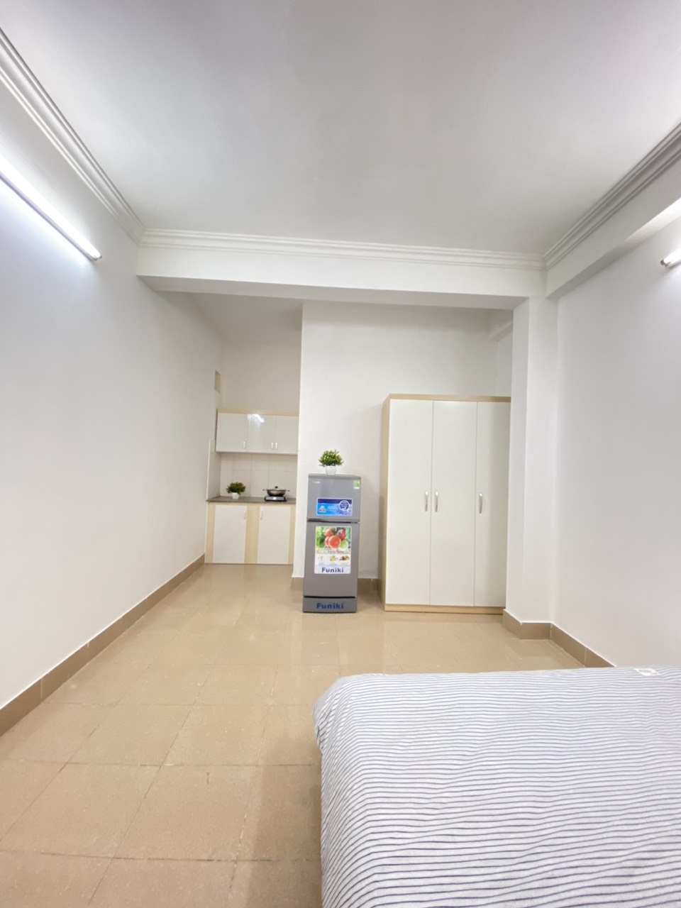 Phòng trọ Studio 25m2 tại 4PS Housing 2 Pháo Đài Láng - Đống Đa - Phòng bếp