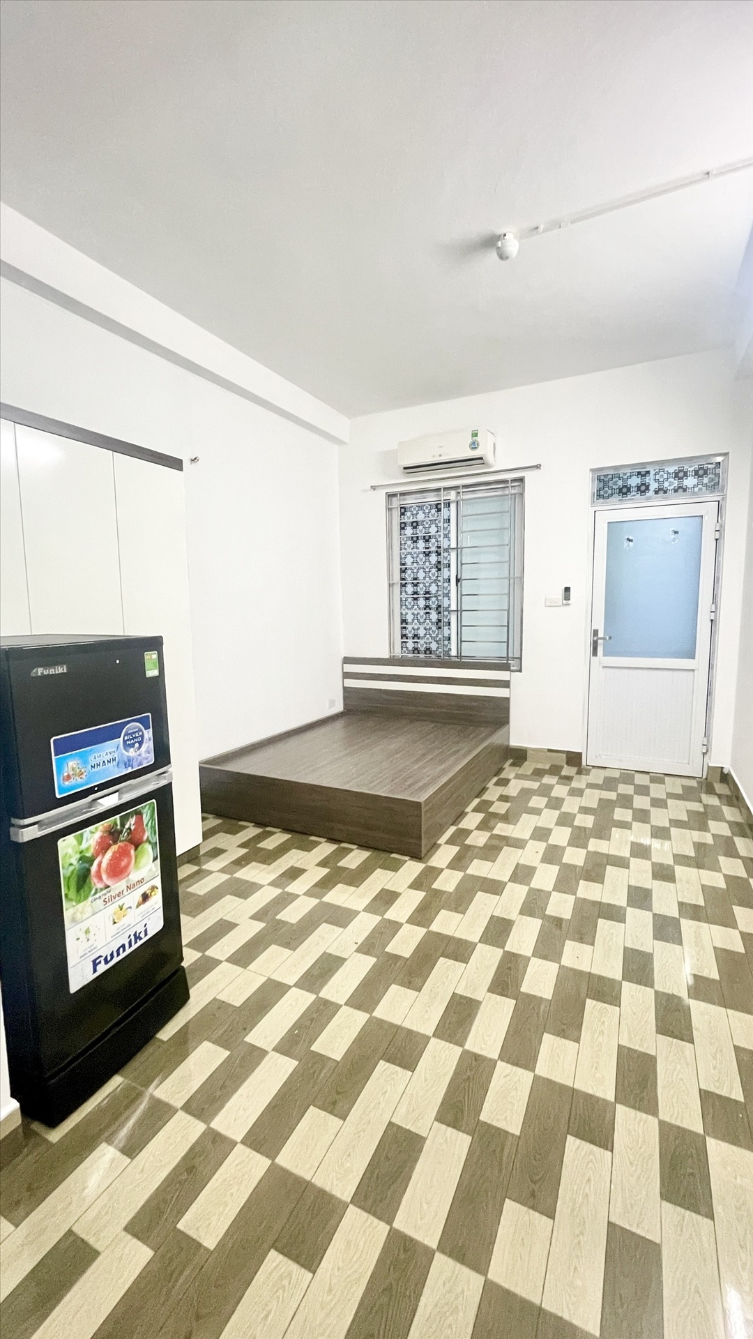 Phòng trọ Studio 25m2 tại 4PS Housing 4 Pháo Đài Láng - Đống Đa - Phòng ngủ