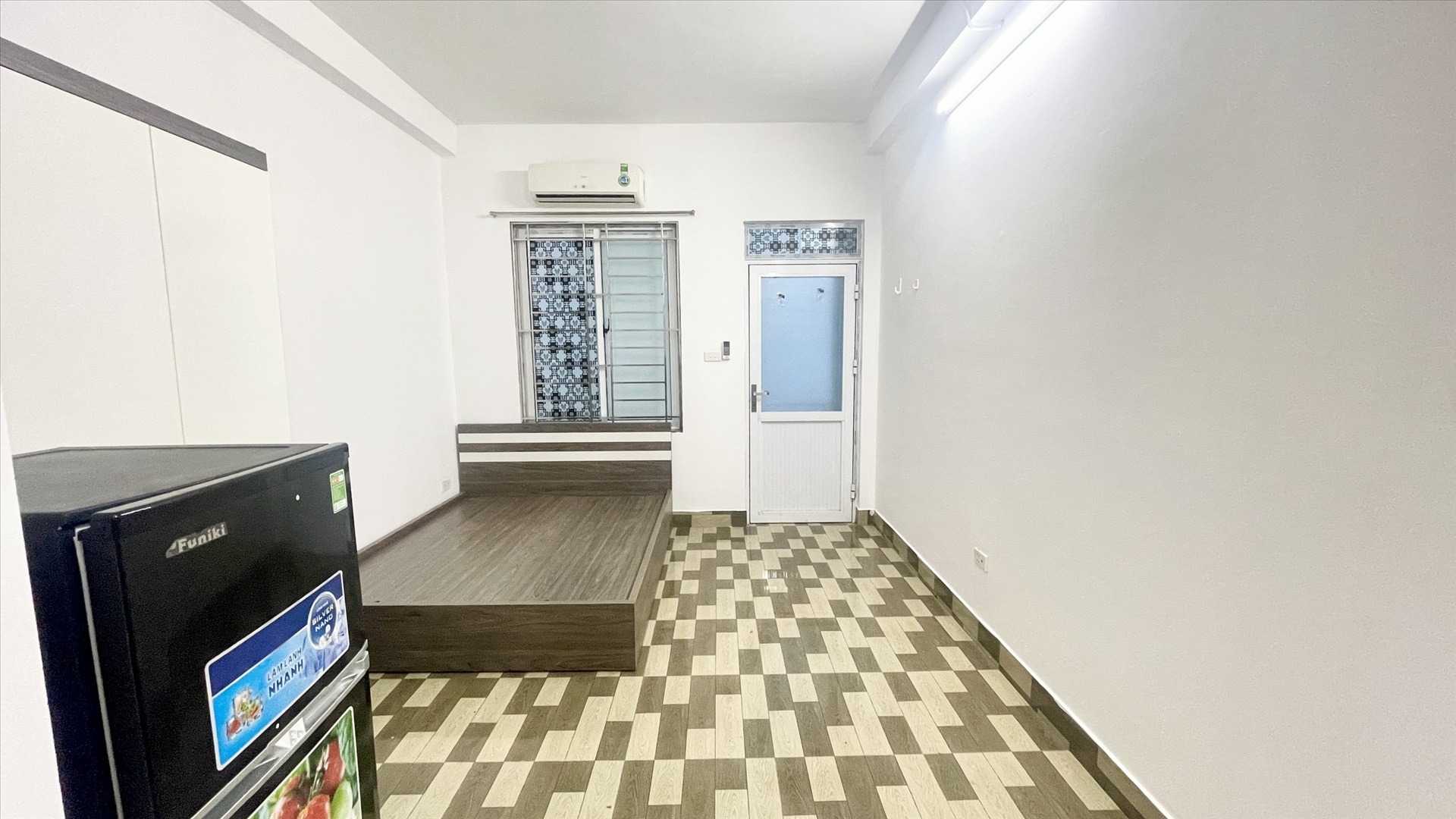 Phòng trọ Studio 25m2 tại 4PS Housing 4 Pháo Đài Láng - Đống Đa - Phòng ngủ