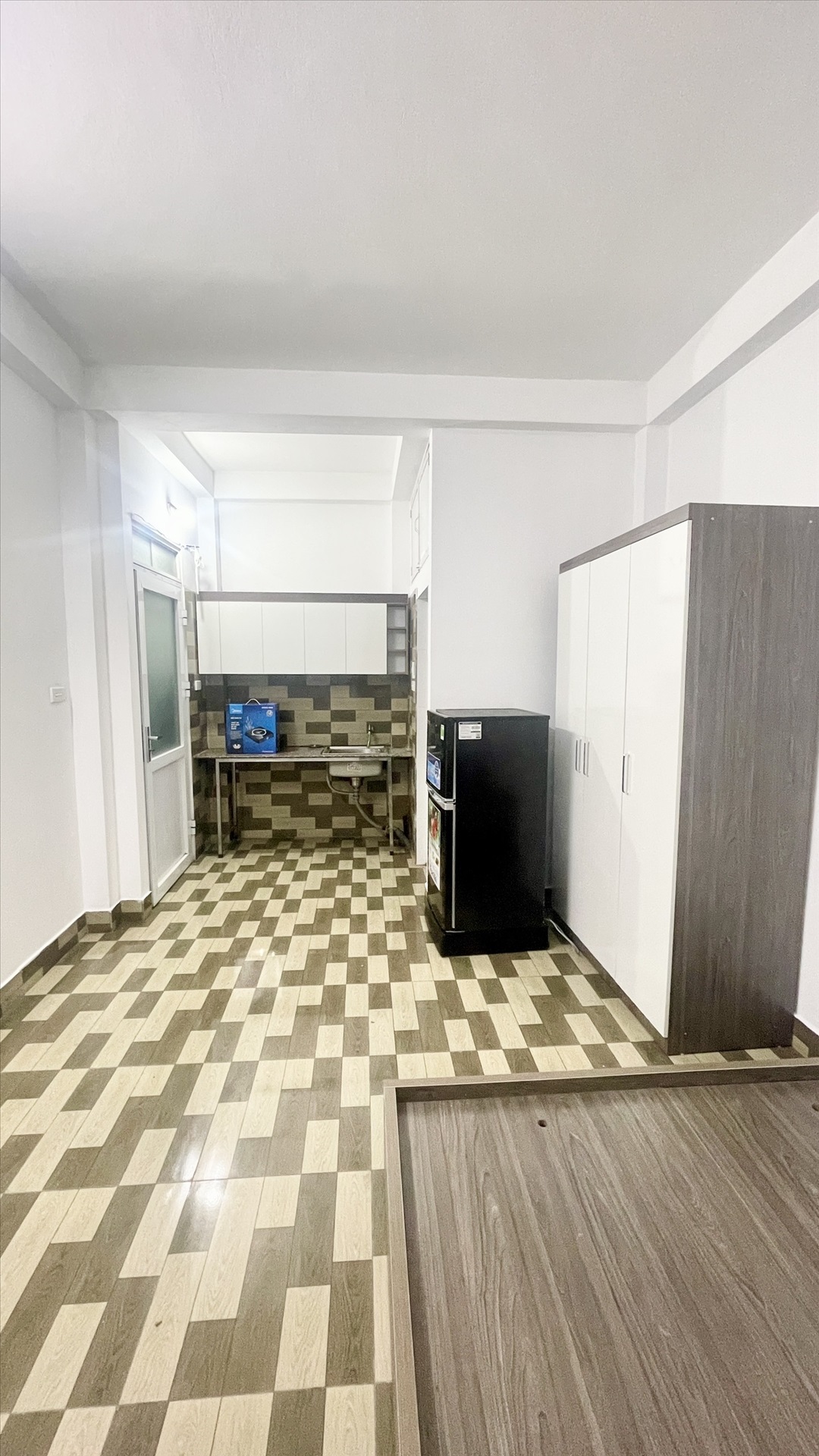 Phòng trọ Studio 25m2 tại 4PS Housing 4 Pháo Đài Láng - Đống Đa - Phòng bếp