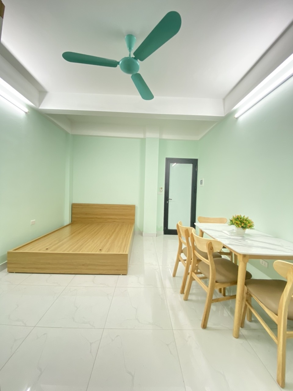 Phòng trọ Studio 25m2 tại 4PS Housing 3 Pháo Đài Láng - Đống Đa - Phòng ngủ