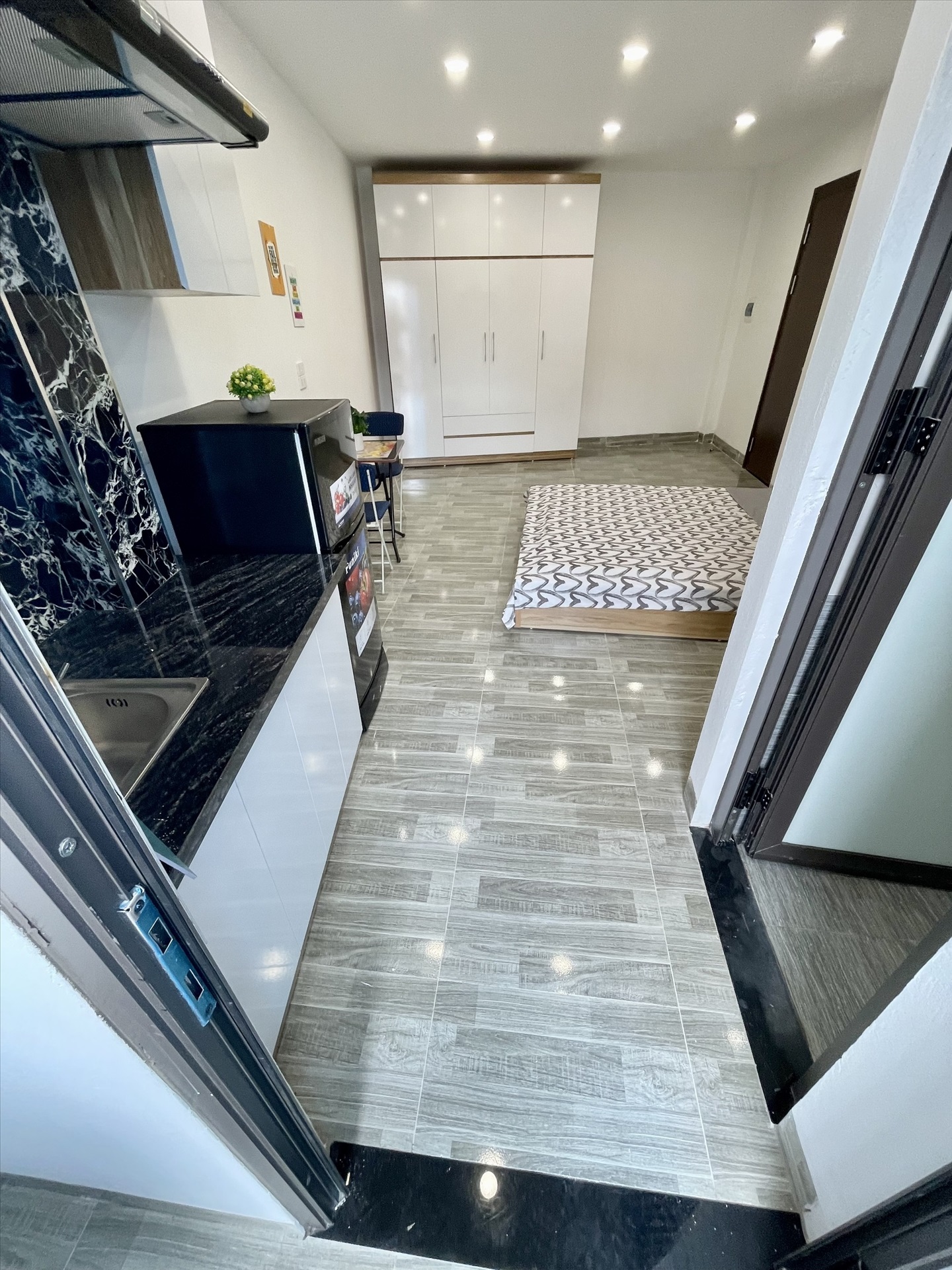 Phòng trọ Studio 30m2 tại Airstay Hoàng Mai - Hoàng Mai - Phòng bếp