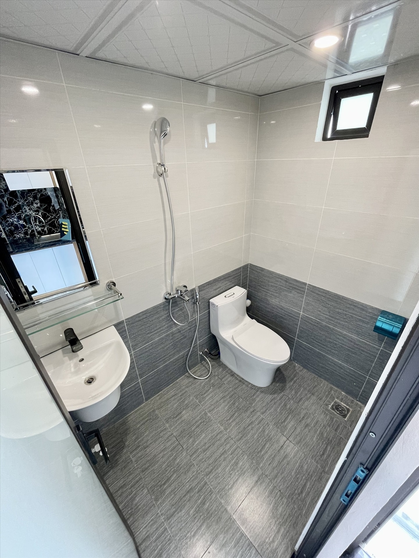 Phòng trọ Studio 30m2 tại Airstay Hoàng Mai - Hoàng Mai - Phòng tắm