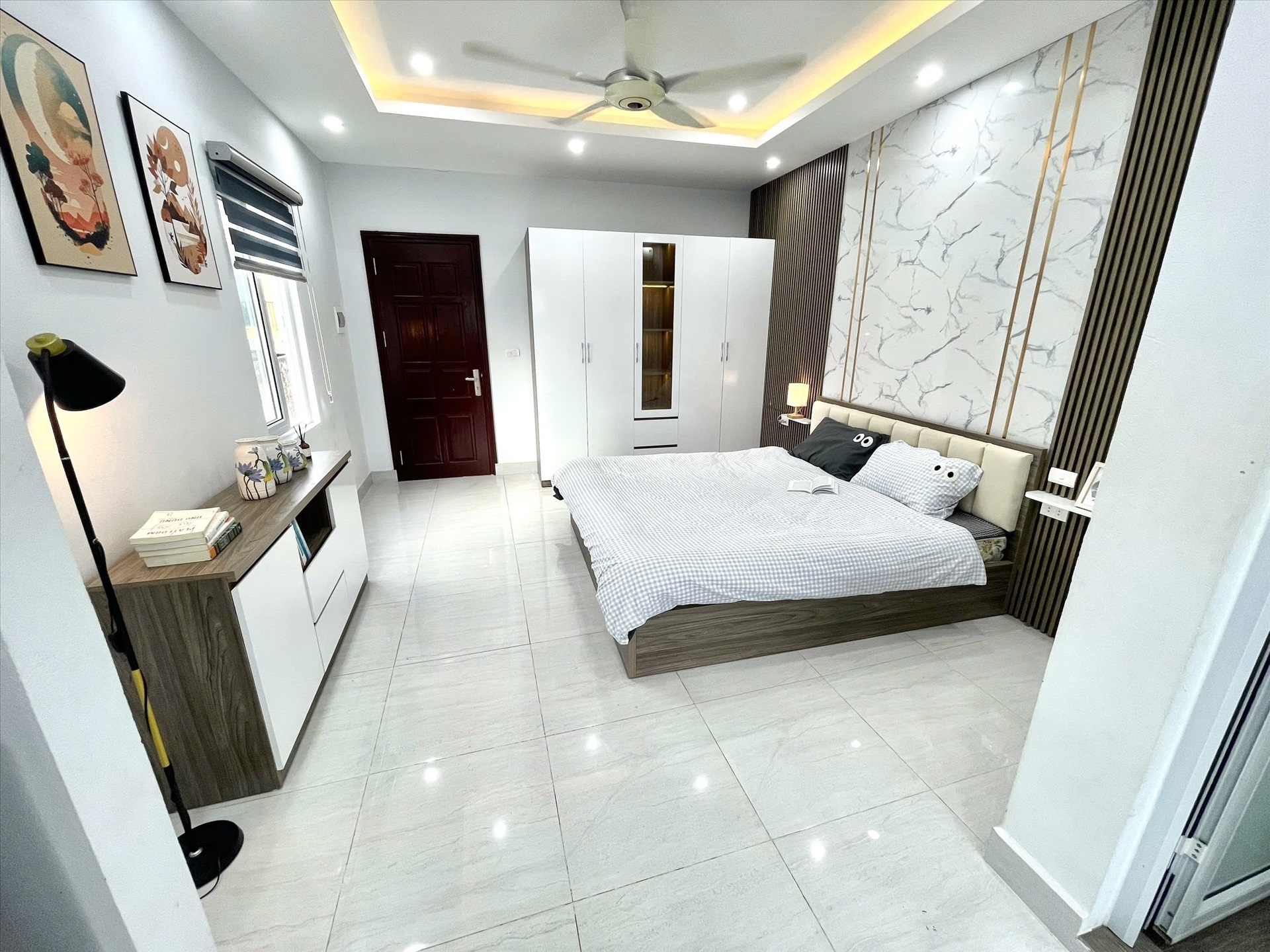 Phòng trọ Studio 30m2 tại Airstay Trần Đại Nghĩa - Hai Bà Trưng - Phòng ngủ