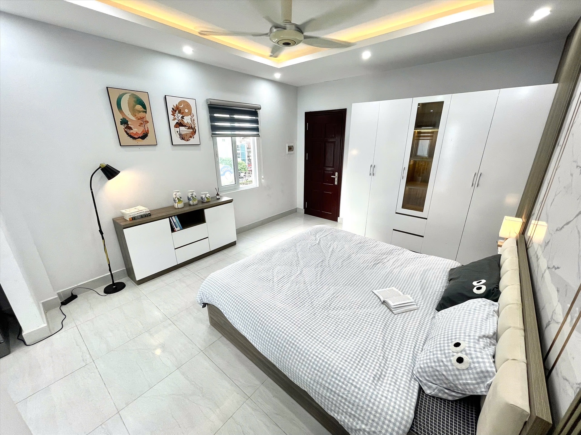 Phòng trọ Studio 30m2 tại Airstay Trần Đại Nghĩa - Hai Bà Trưng - Phòng ngủ