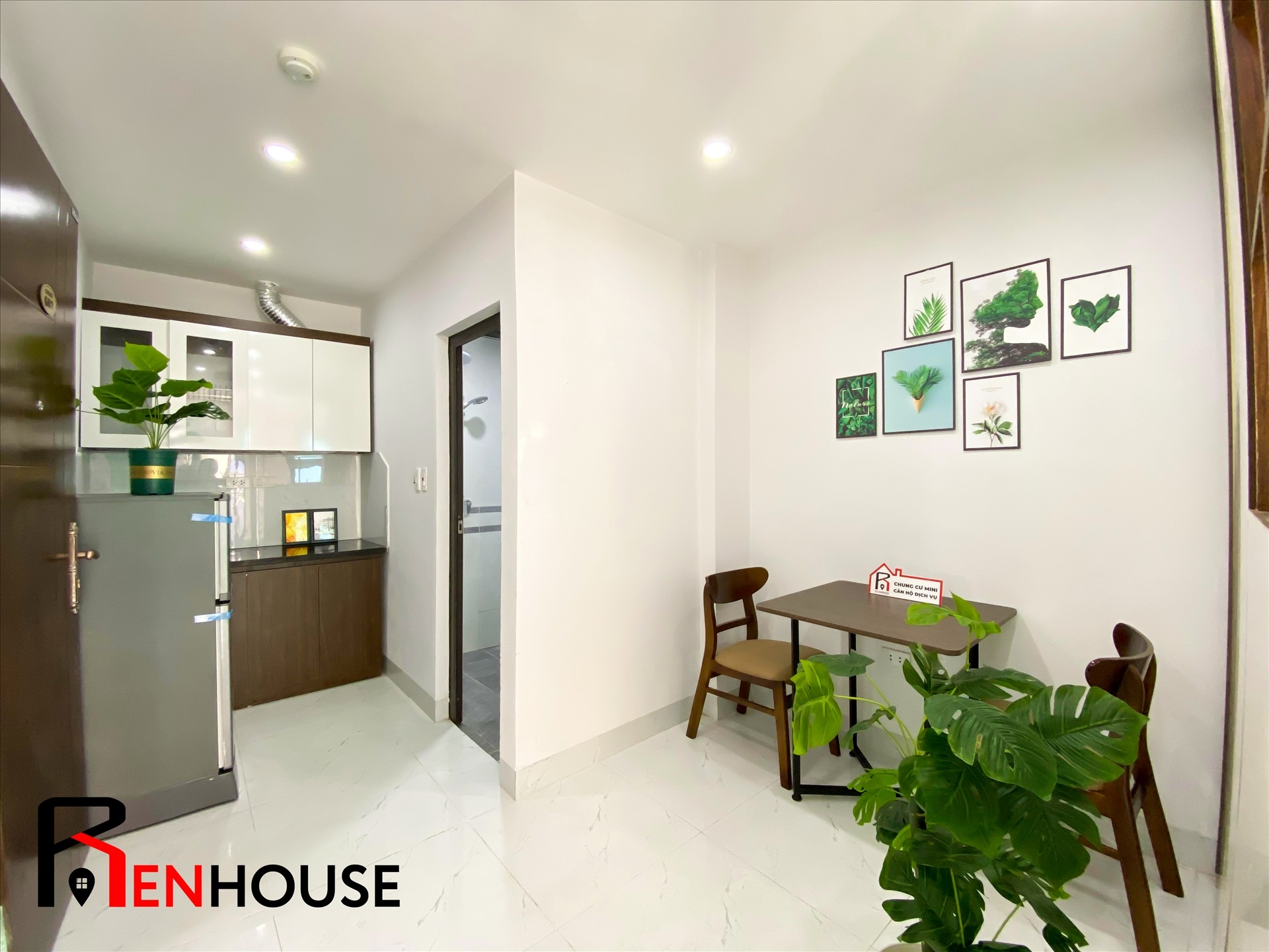 Phòng trọ 1 Phòng ngủ 25m2 tại RENHOUSE An Dương Vương - Tây Hồ - Phòng bếp