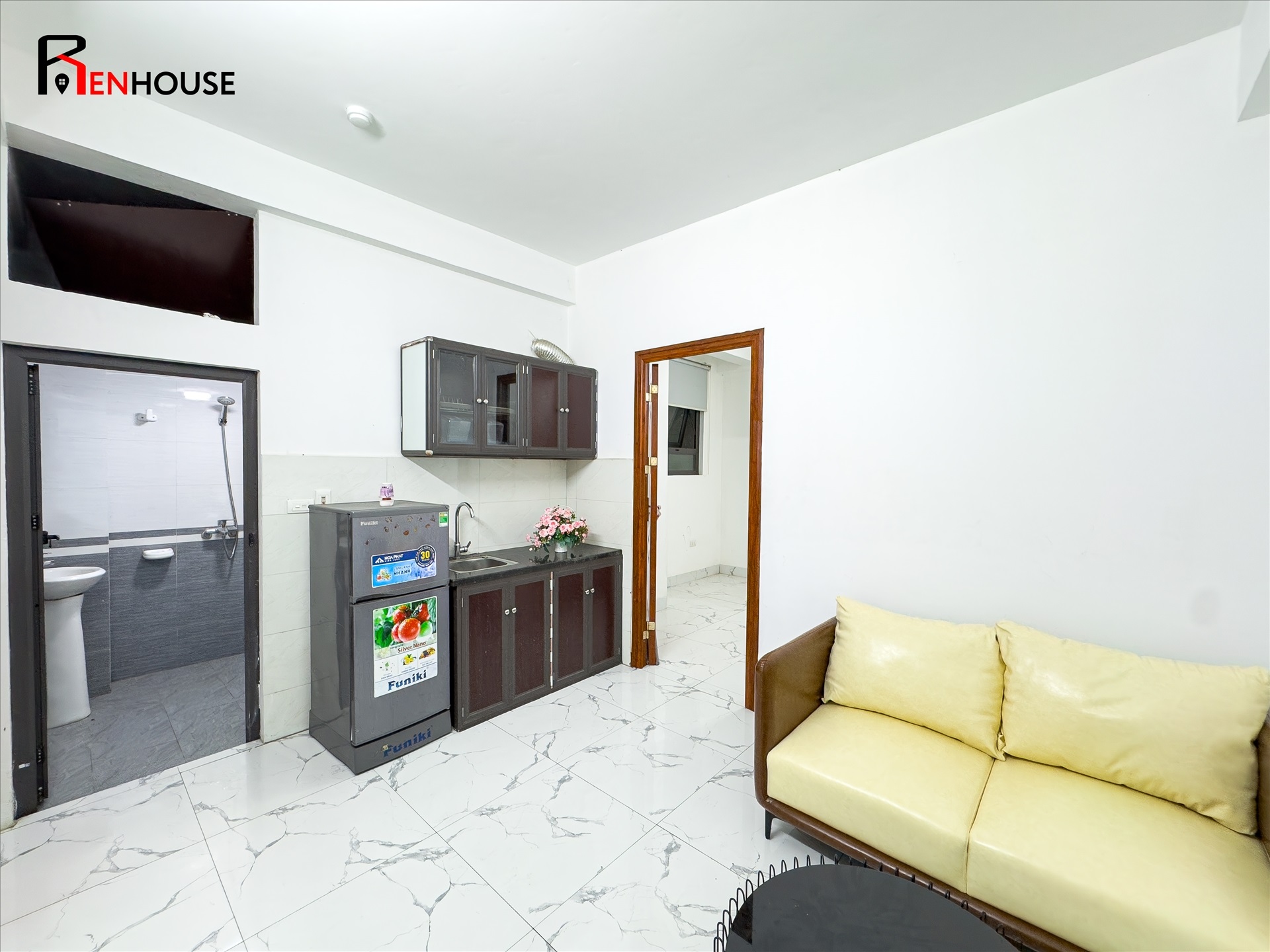 Phòng trọ 1 Phòng ngủ 35m2 tại RenHouse 2 Đại Lộ Thăng Long - Nam Từ Liêm - Phòng bếp