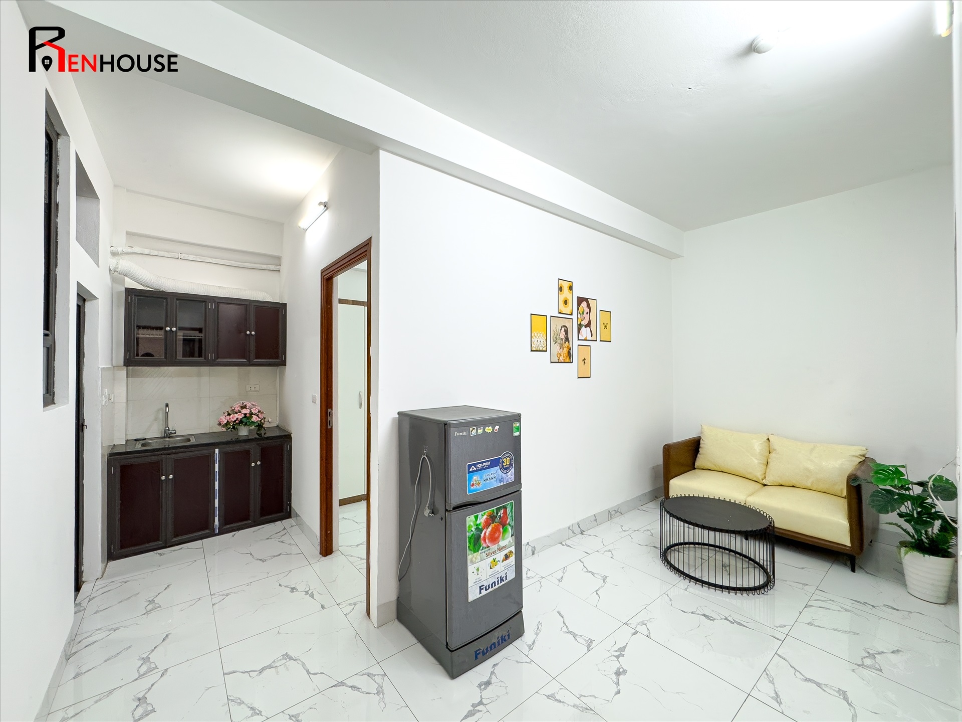 Phòng trọ 1 Phòng ngủ 35m2 tại RenHouse 2 Đại Lộ Thăng Long - Nam Từ Liêm - Phòng bếp