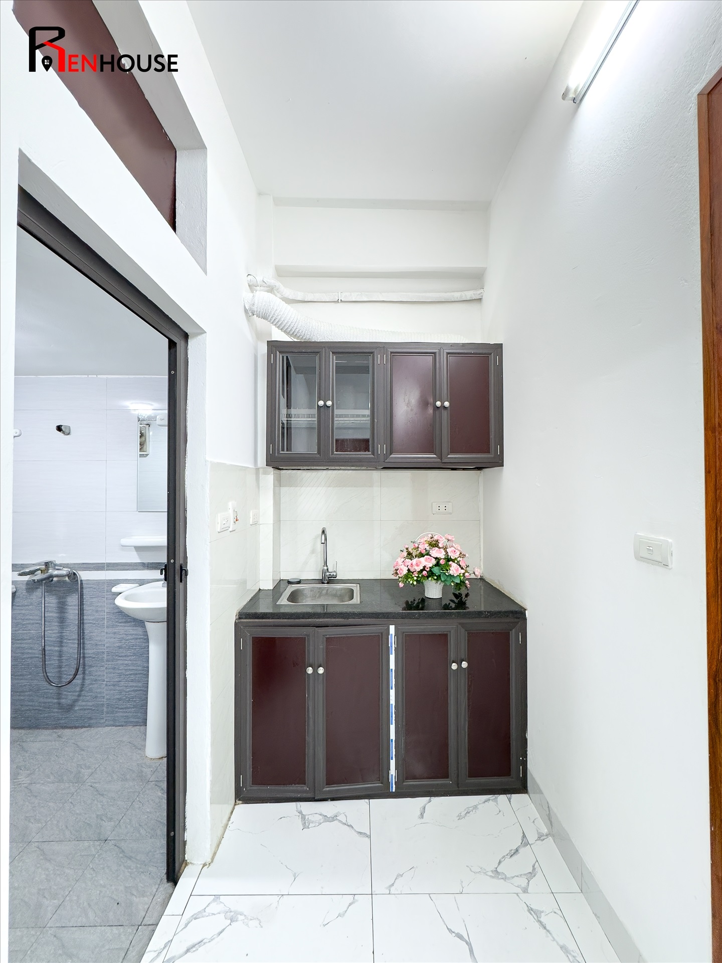 Phòng trọ 1 Phòng ngủ 35m2 tại RenHouse 2 Đại Lộ Thăng Long - Nam Từ Liêm - Phòng bếp