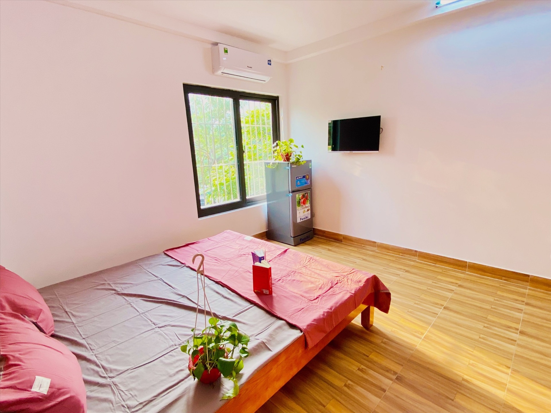 Phòng trọ Studio 25m2 tại Suha Home Khương Đình - Thanh Xuân - Phòng ngủ