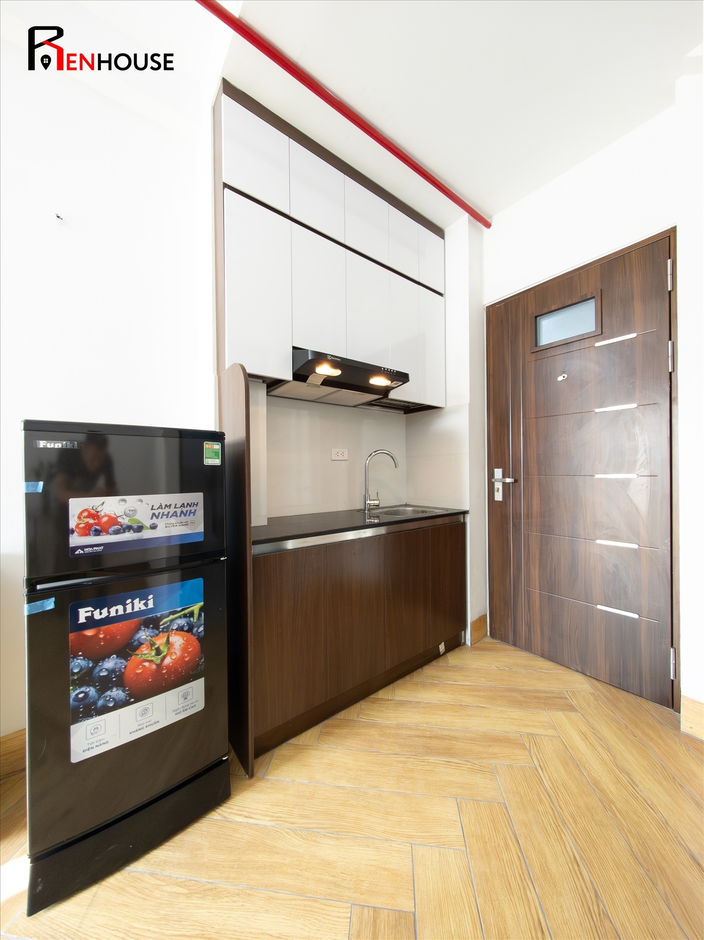 Phòng trọ 1 Phòng ngủ 29m2 tại RenHouse 2 Phú Kiều - Bắc Từ Liêm - Phòng bếp