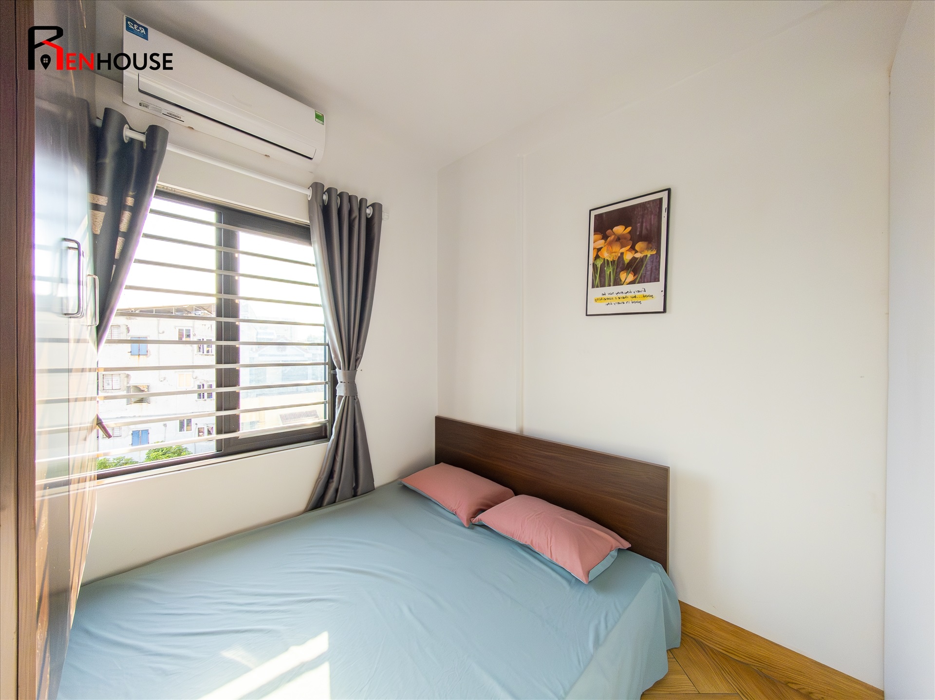 Phòng trọ 1 Phòng ngủ 30m2 tại RenHouse 2 Phú Kiều - Bắc Từ Liêm - Phòng ngủ