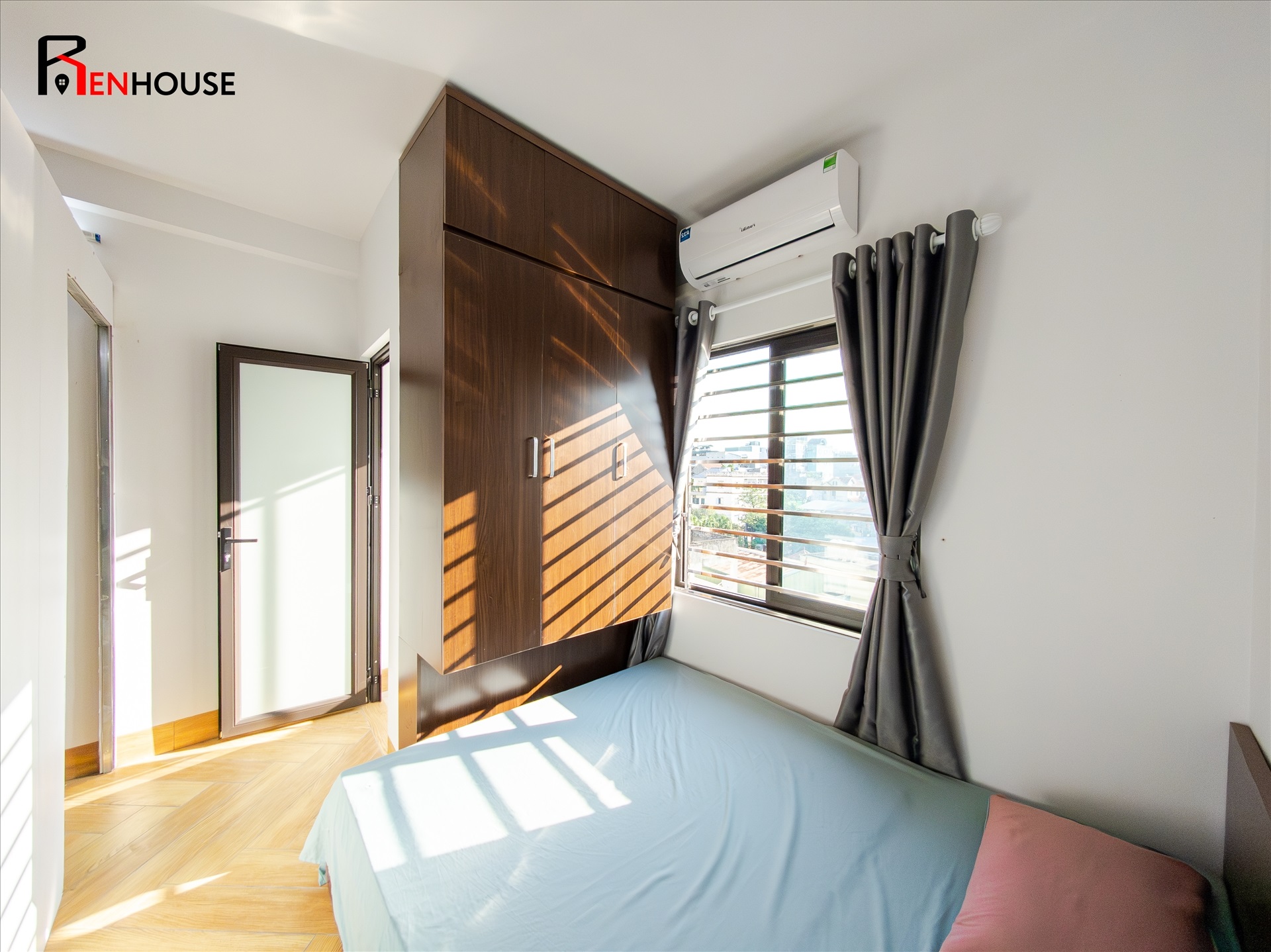 Phòng trọ 1 Phòng ngủ 30m2 tại RenHouse 2 Phú Kiều - Bắc Từ Liêm - Phòng ngủ
