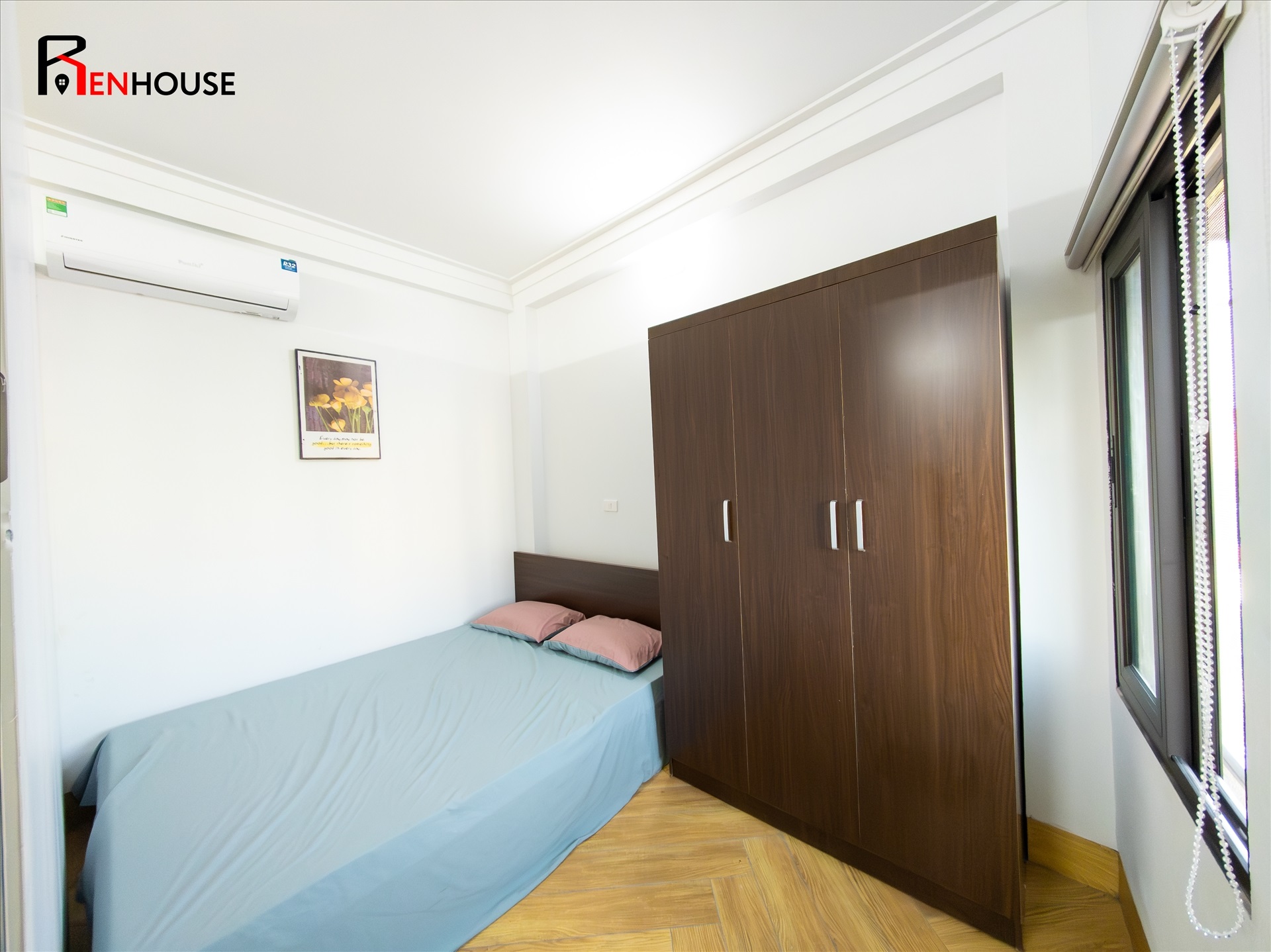 Phòng trọ 1 Phòng ngủ 33m2 tại RenHouse 2 Phú Kiều - Bắc Từ Liêm - Phòng ngủ