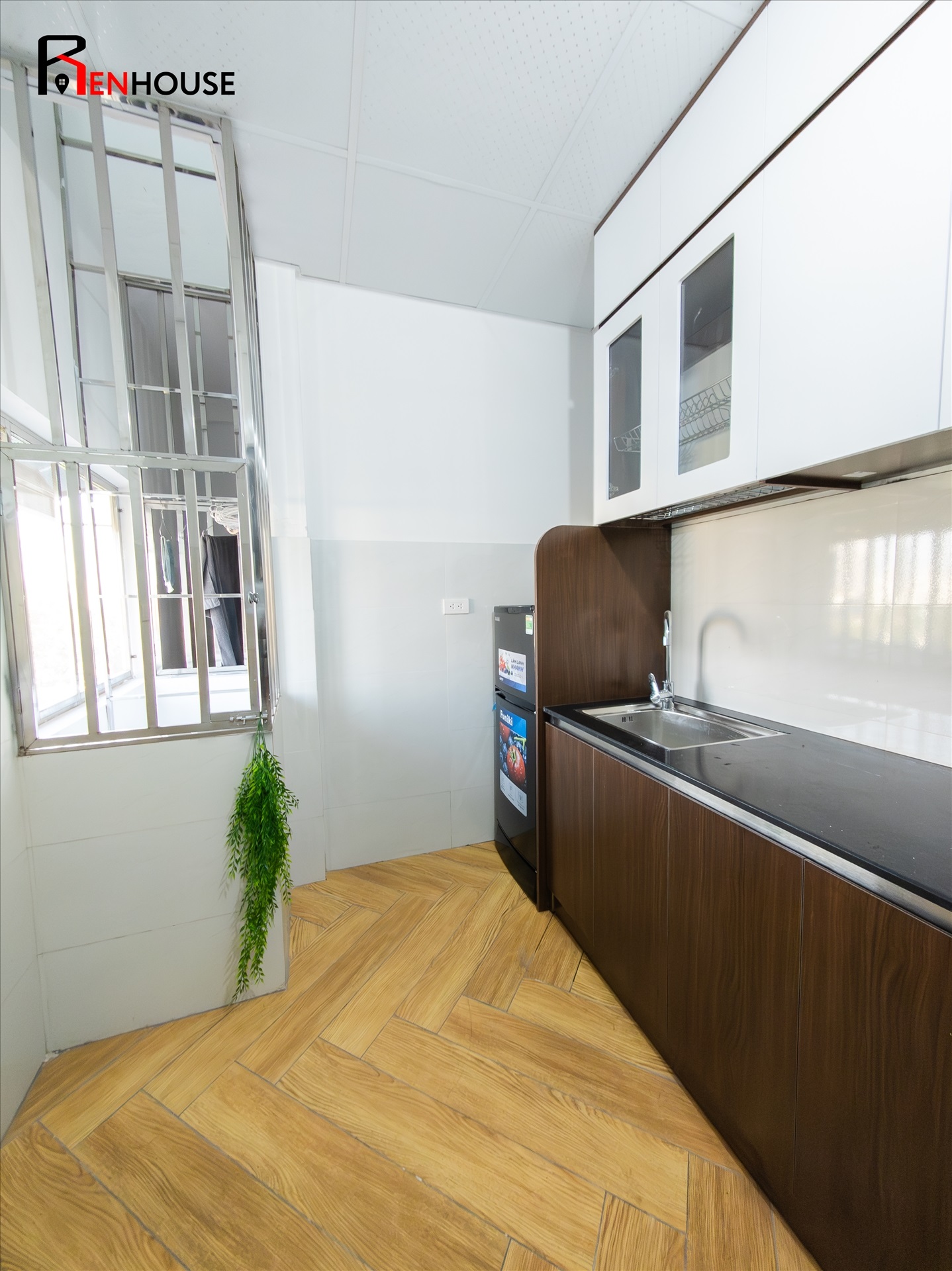 Phòng trọ 1 Phòng ngủ 33m2 tại RenHouse 2 Phú Kiều - Bắc Từ Liêm - Phòng bếp