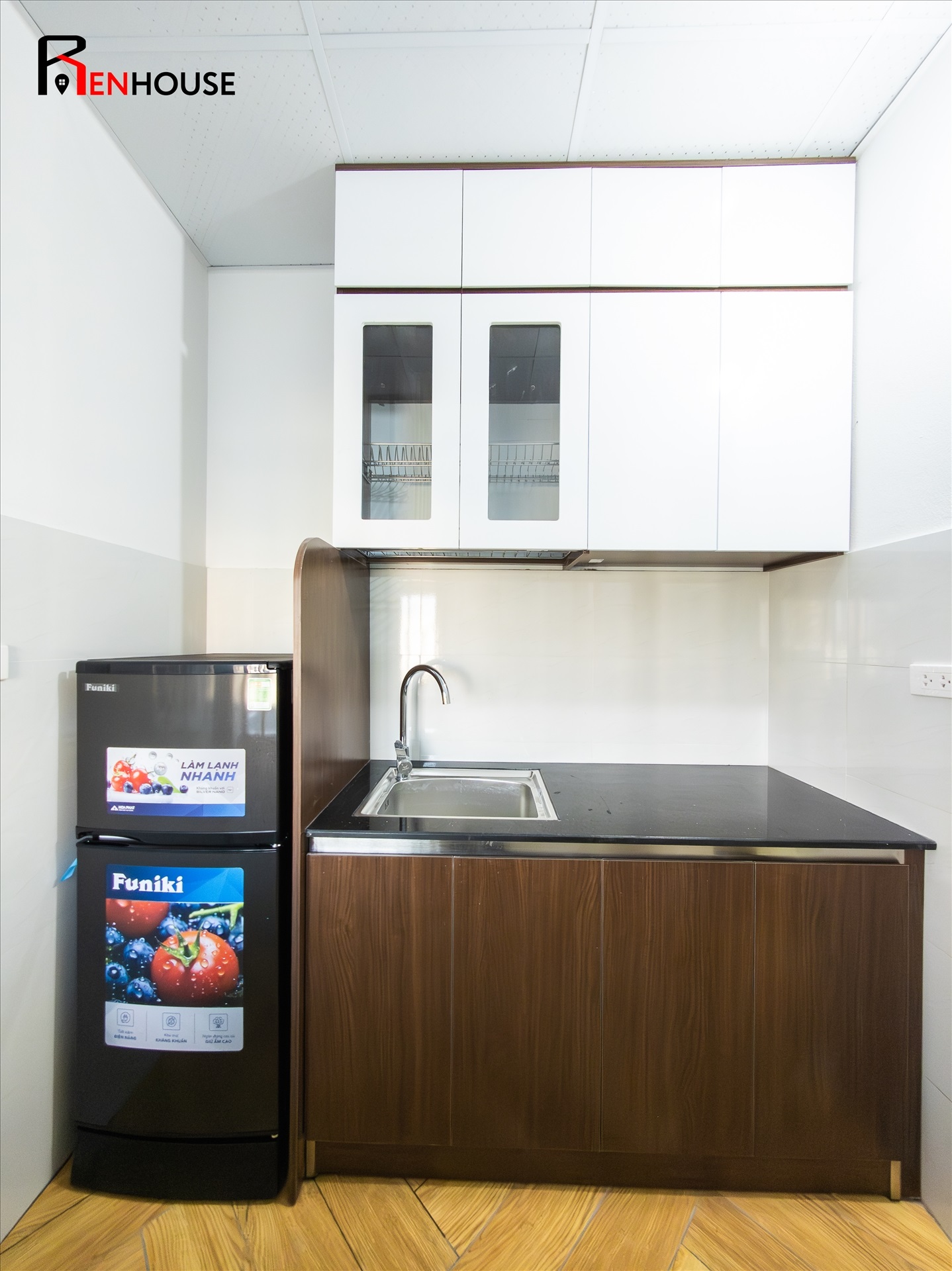 Phòng trọ 1 Phòng ngủ 33m2 tại RenHouse 2 Phú Kiều - Bắc Từ Liêm - Phòng bếp