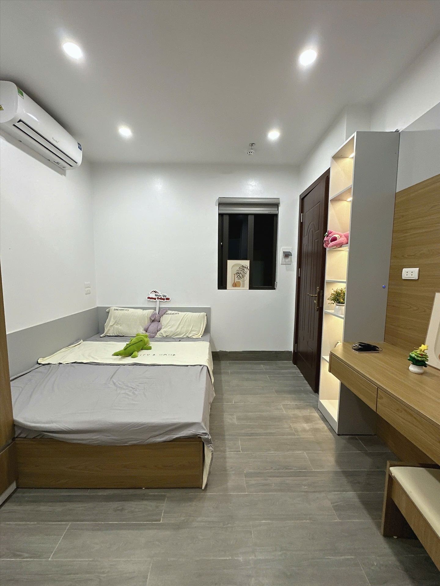 Phòng trọ Studio 25m2 tại NTV Apartment Nguyễn Khang - Cầu Giấy - Phòng ngủ