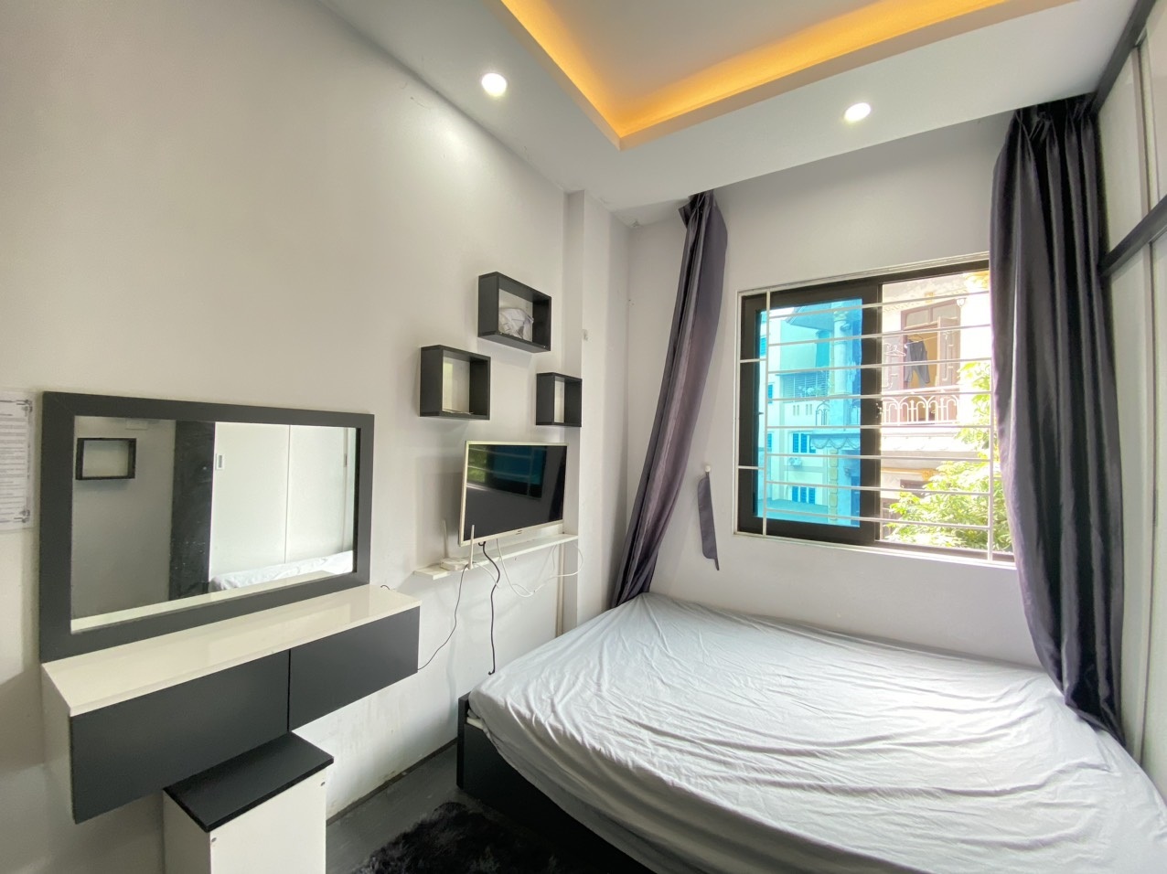 Phòng trọ Studio 25m2 tại NT House Lê Quang Đạo - Nam Từ Liêm - Phòng ngủ