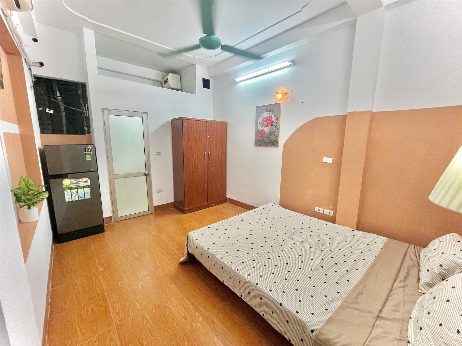 Phòng trọ Studio 25m2 tại Time House Trần Quốc Vượng - Cầu Giấy - Phòng ngủ