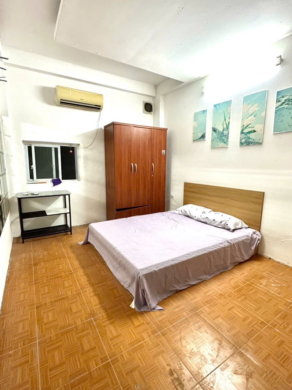 Phòng trọ Studio 25m2 tại Time House 2 Trần Duy Hưng - Cầu Giấy - Phòng ngủ