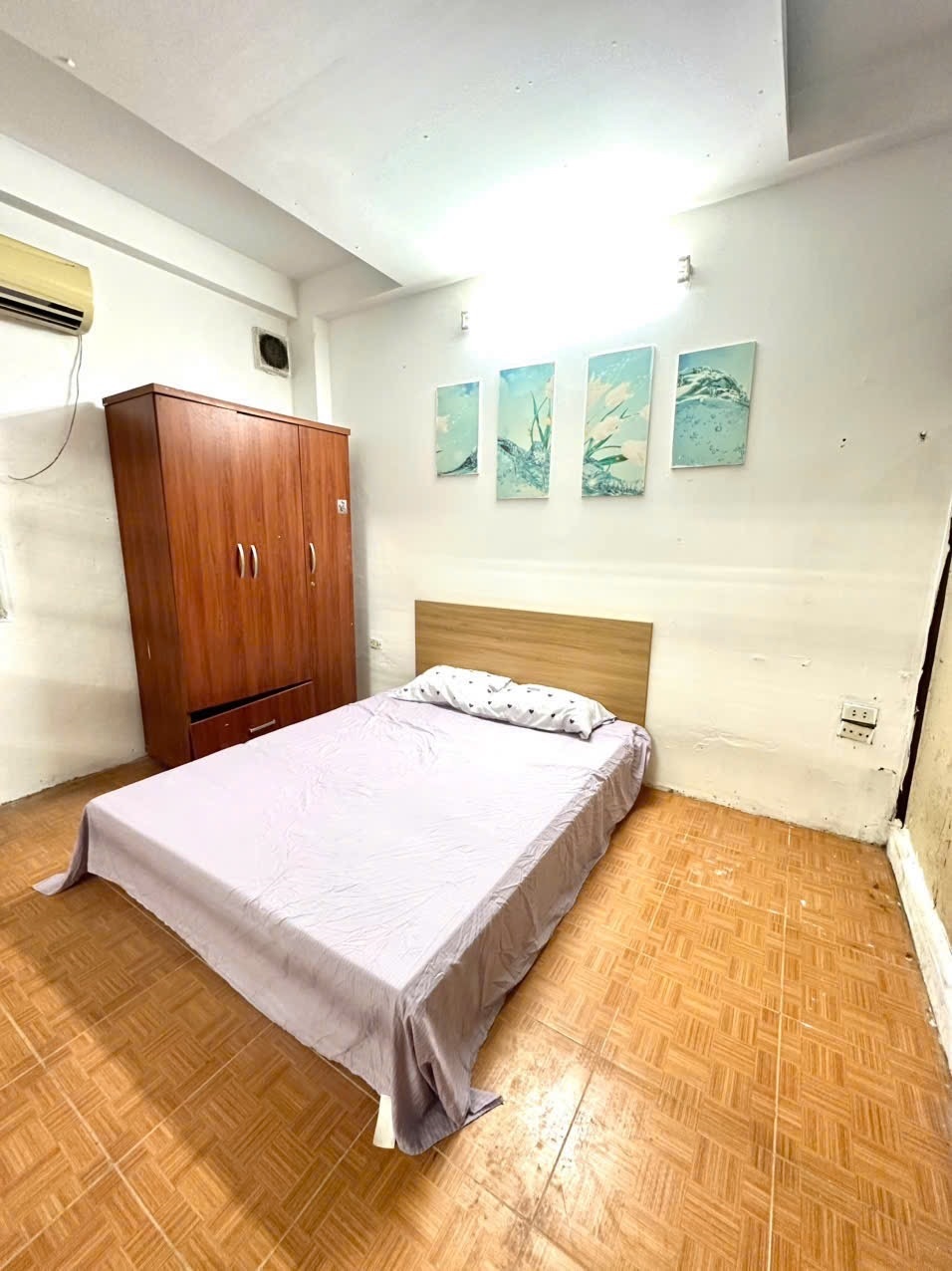 Phòng trọ Studio 25m2 tại Time House 2 Trần Duy Hưng - Cầu Giấy - Phòng ngủ