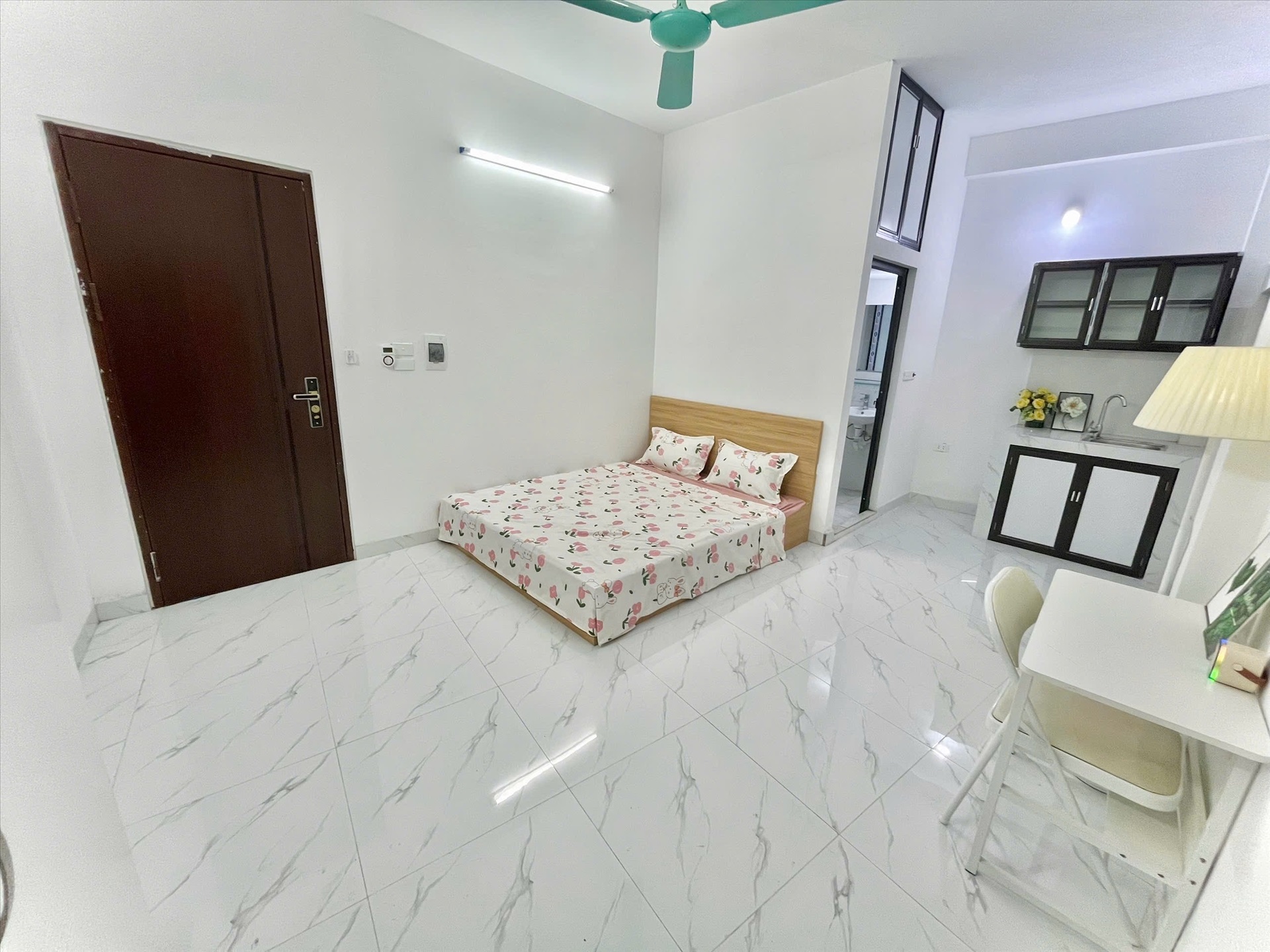 Phòng trọ Studio 27m2 tại Time House 1 Cổ Nhuế - Bắc Từ Liêm - Phòng ngủ