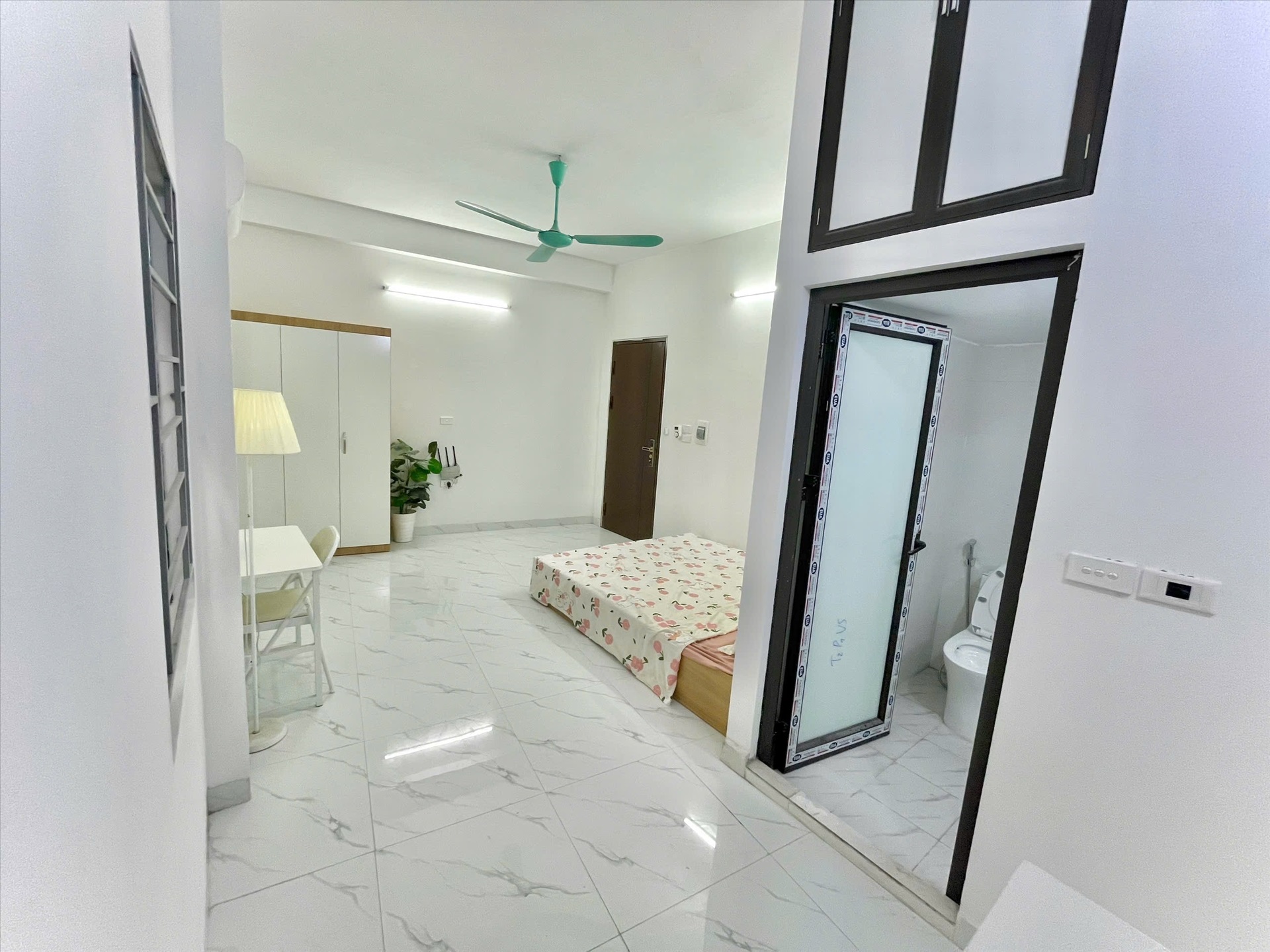 Phòng trọ Studio 27m2 tại Time House 1 Cổ Nhuế - Bắc Từ Liêm - Phòng ngủ