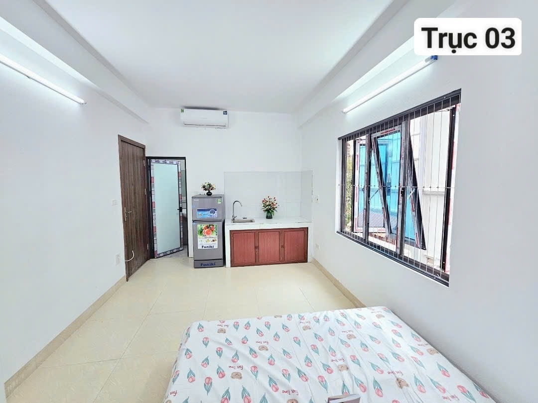 Phòng trọ Studio 27m2 tại Time House 5 Cổ Nhuế - Bắc Từ Liêm - Phòng bếp