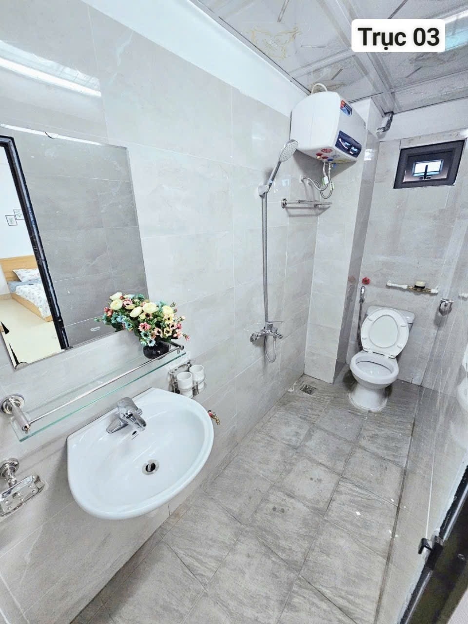 Phòng trọ Studio 27m2 tại Time House 5 Cổ Nhuế - Bắc Từ Liêm - Phòng tắm