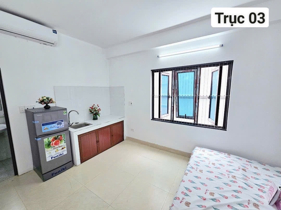Phòng trọ Studio 27m2 tại Time House 5 Cổ Nhuế - Bắc Từ Liêm - Phòng bếp