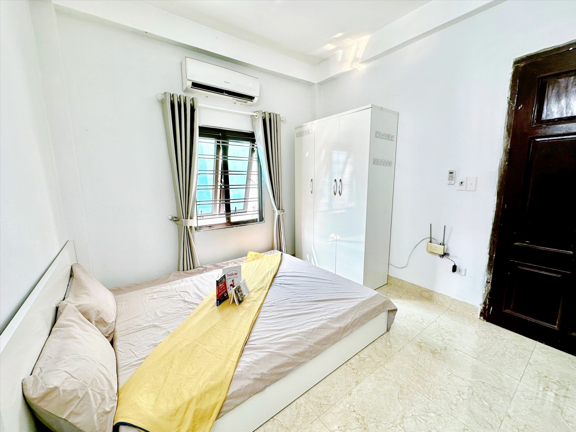 Phòng trọ Studio 25m2 tại Time House 4 Cổ Nhuế - Bắc Từ Liêm - Phòng ngủ