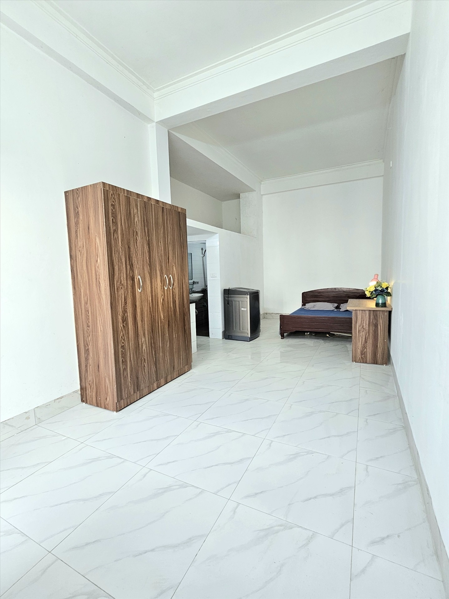 Phòng trọ Studio 30m2 tại Time House 8 Cổ Nhuế - Bắc Từ Liêm - Phòng ngủ