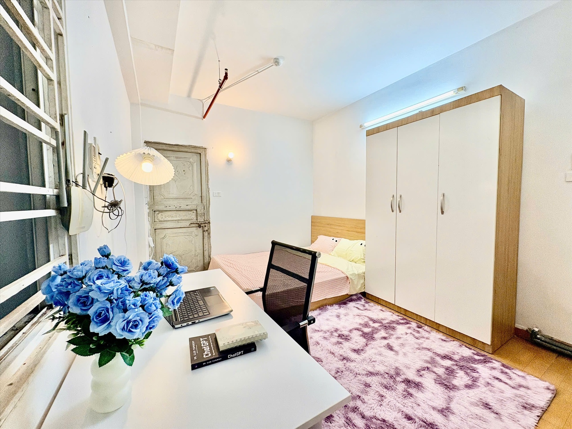 Phòng trọ Studio 25m2 tại Time House Trung Kính - Cầu Giấy - Phòng ngủ