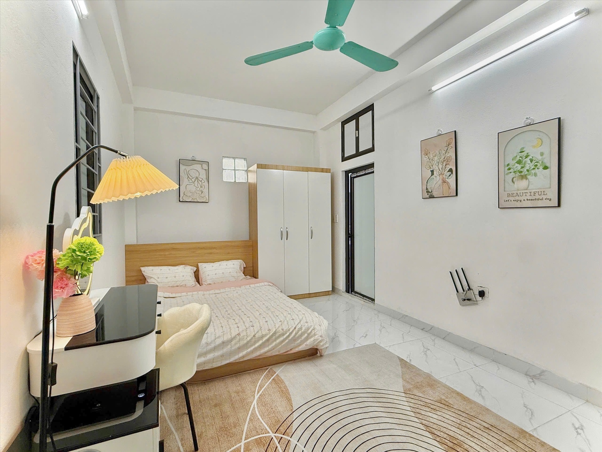 Phòng trọ Studio 25m2 tại Time House 1 Cổ Nhuế - Bắc Từ Liêm - Phòng ngủ