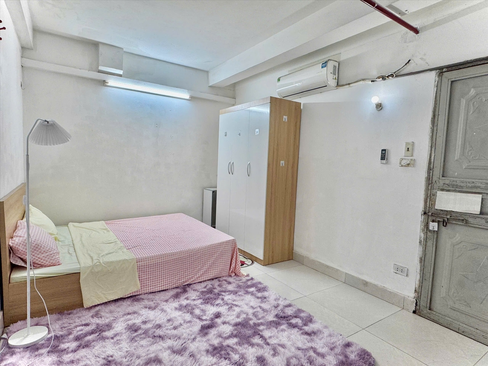 Phòng trọ Studio 25m2 tại Time House Trung Kính - Cầu Giấy - Phòng ngủ