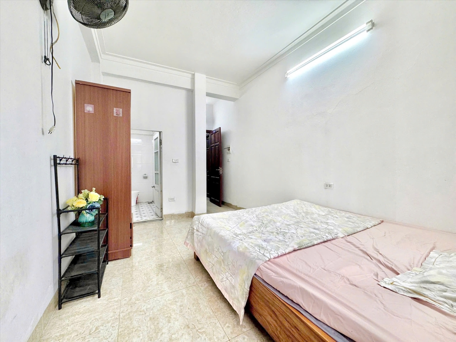 Phòng trọ Studio 25m2 tại Timehouse Lê Đức Thọ - Nam Từ Liêm - Phòng ngủ