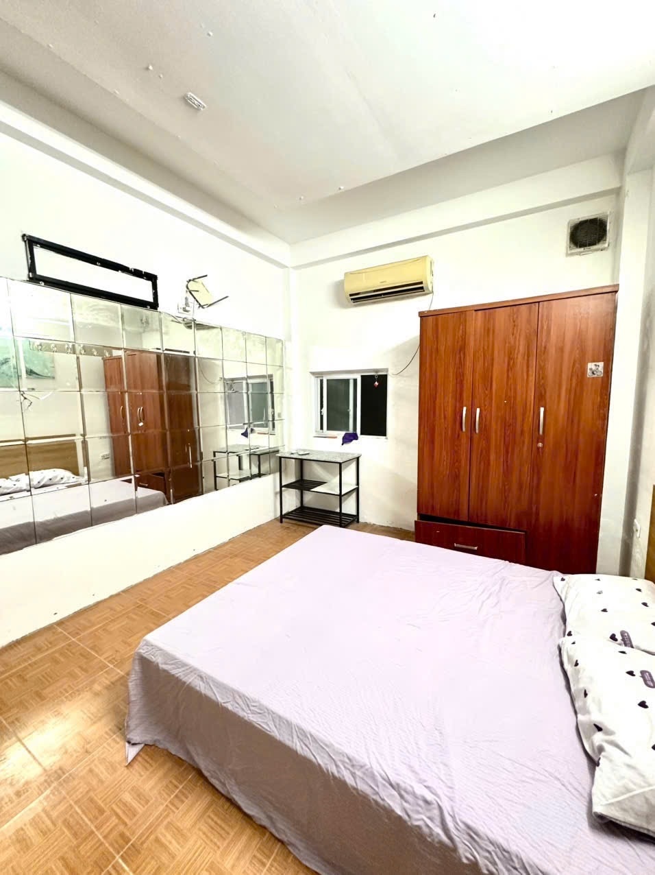 Phòng trọ Studio 25m2 tại Time House 2 Trần Duy Hưng - Cầu Giấy - Phòng ngủ