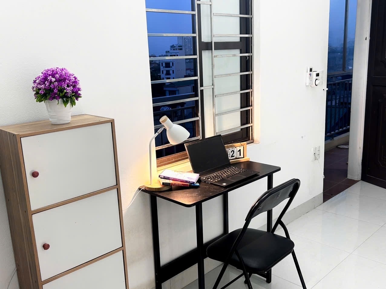 Phòng trọ Duplex 30m2 tại Time House 1 Phú Diễn - Bắc Từ Liêm - Góc làm việc