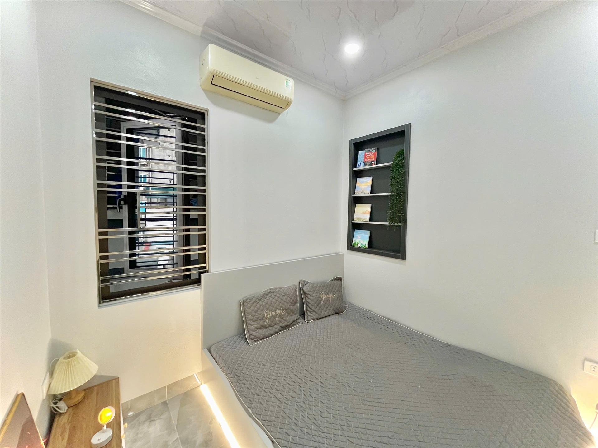 Phòng trọ Studio 25m2 tại Timehouse 3 Phú Mỹ - Nam Từ Liêm - Phòng ngủ