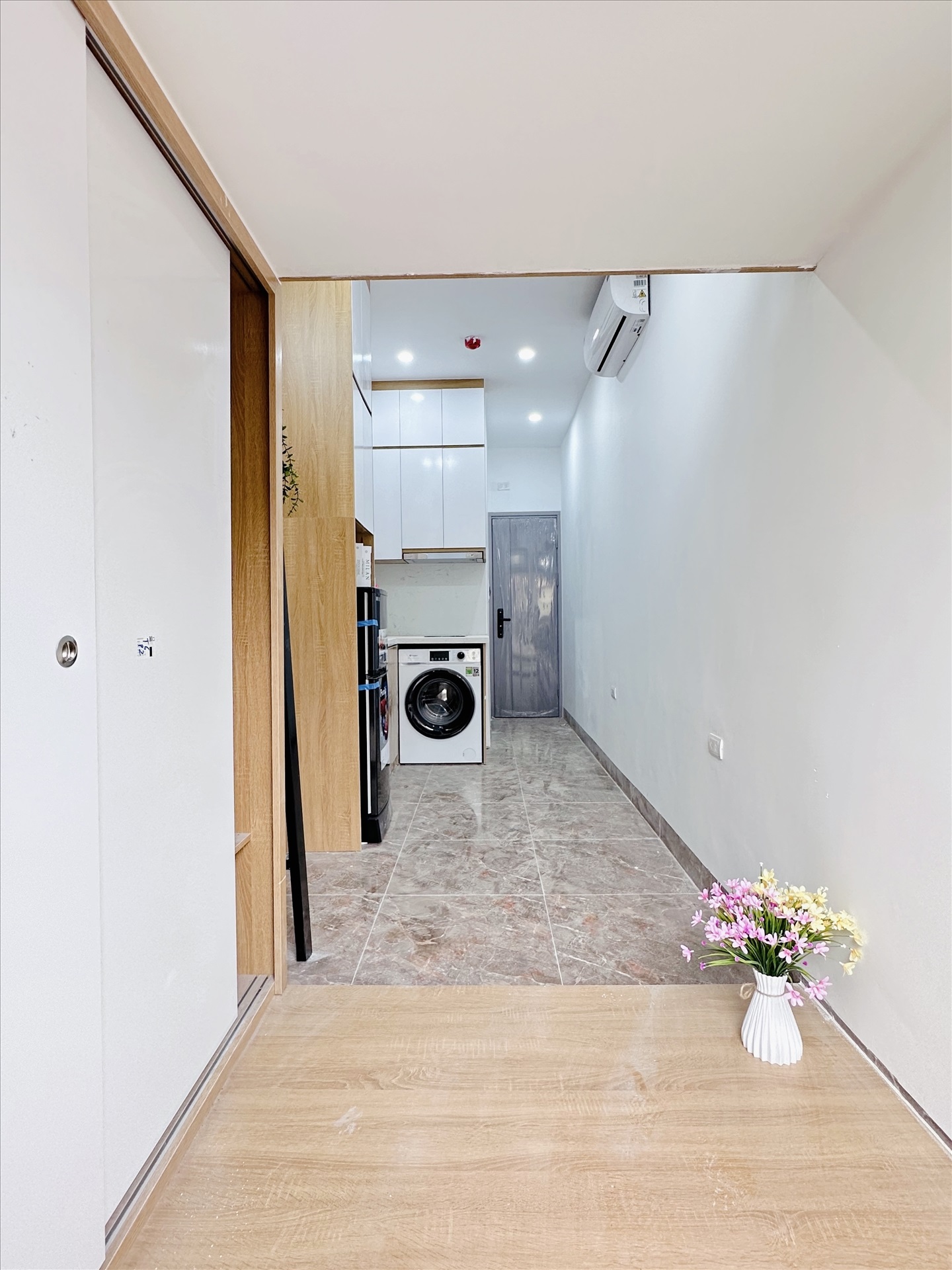 Phòng trọ Duplex 25m2 tại Suha Home Trần Khát Chân - Hai Bà Trưng - Phòng bếp