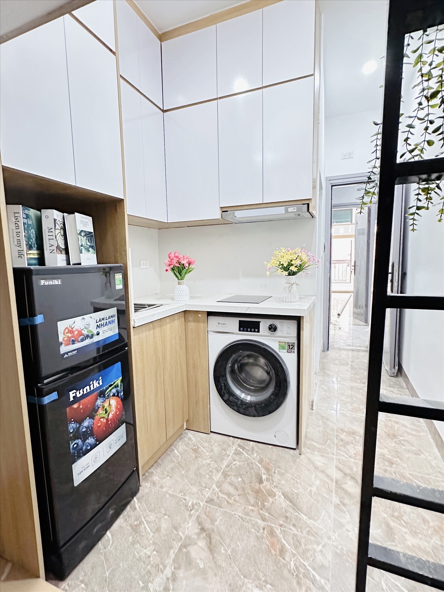 Phòng trọ Duplex 20m2 tại Suha Home Trần Khát Chân - Hai Bà Trưng - Phòng bếp