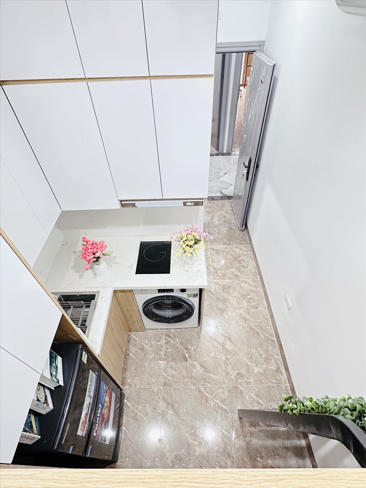 Phòng trọ Duplex 20m2 tại Suha Home Trần Khát Chân - Hai Bà Trưng - Phòng bếp